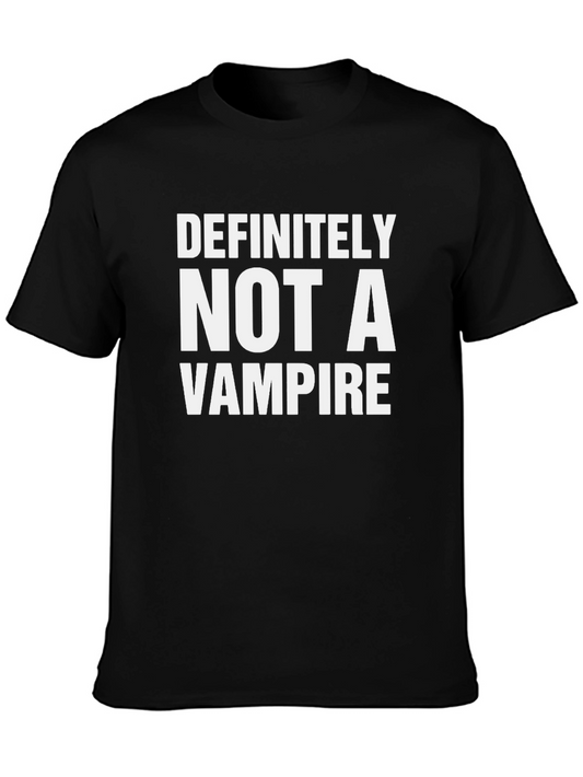 Definitely Not a Vampire Graphic T-Shirt