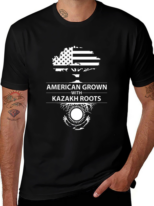 American Grown Kazakh Roots T-Shirt