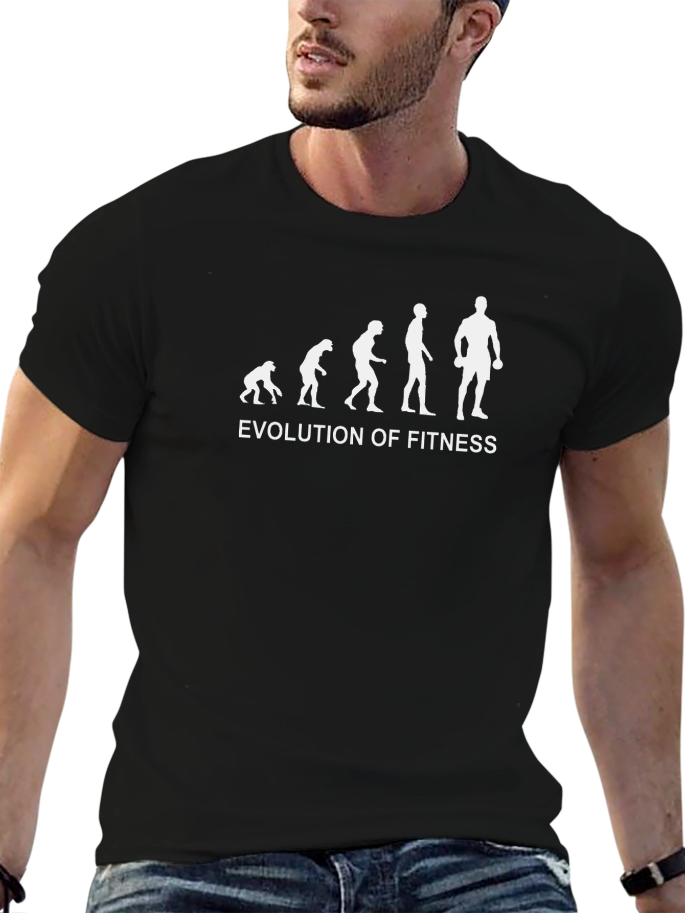 Evolution of Fitness Graphic T-Shirt