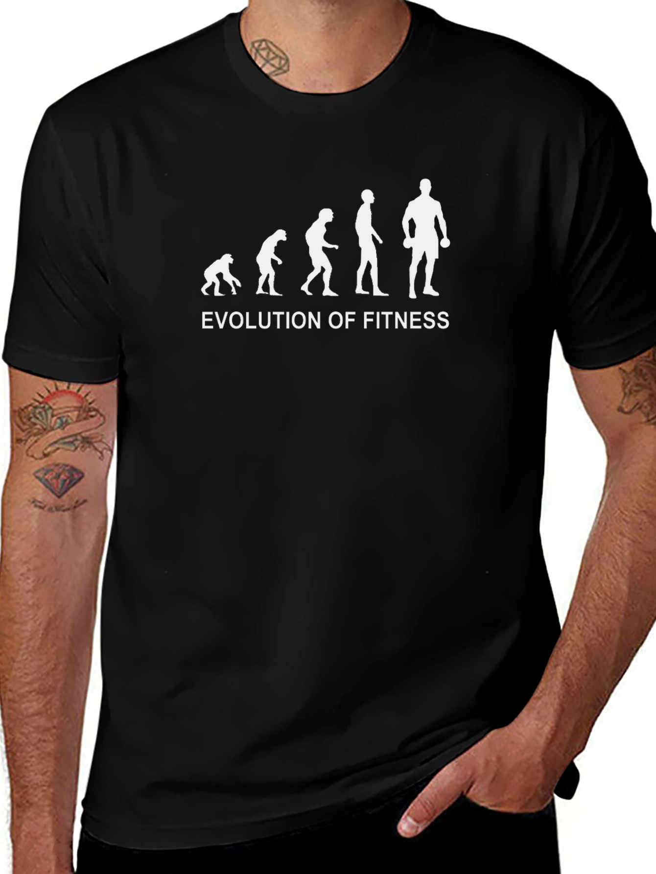 Evolution of Fitness Graphic T-Shirt