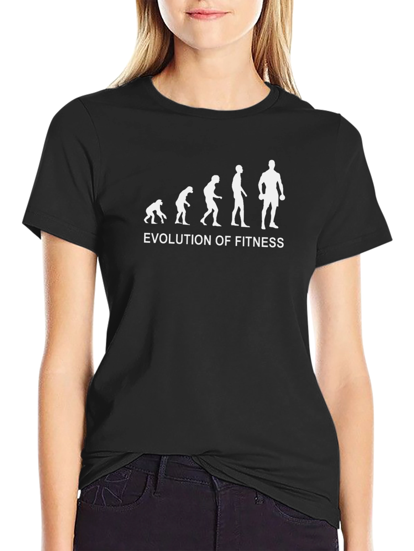 Evolution of Fitness Graphic T-Shirt
