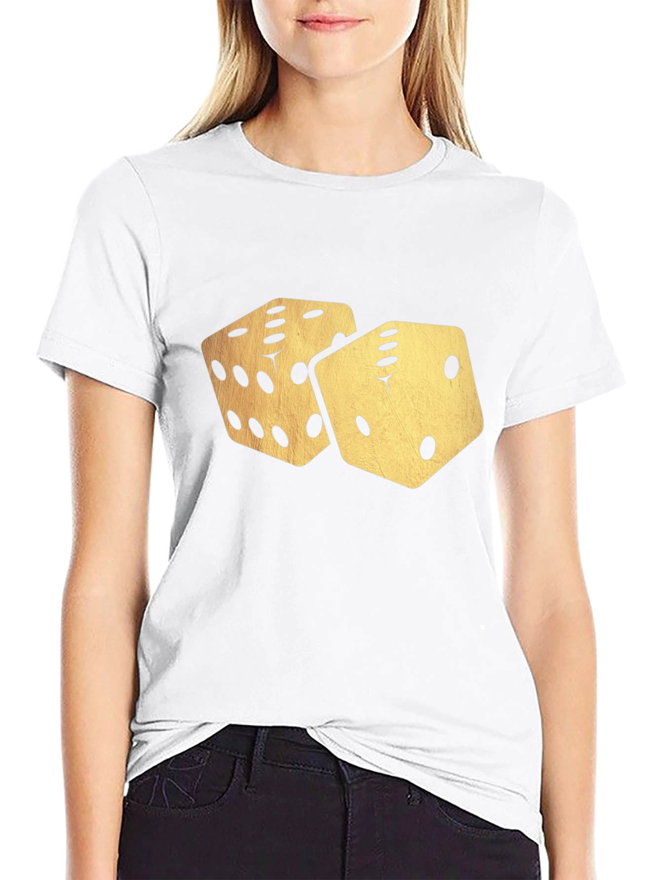 Dice Graphic T-Shirt - Lucky Roll Design