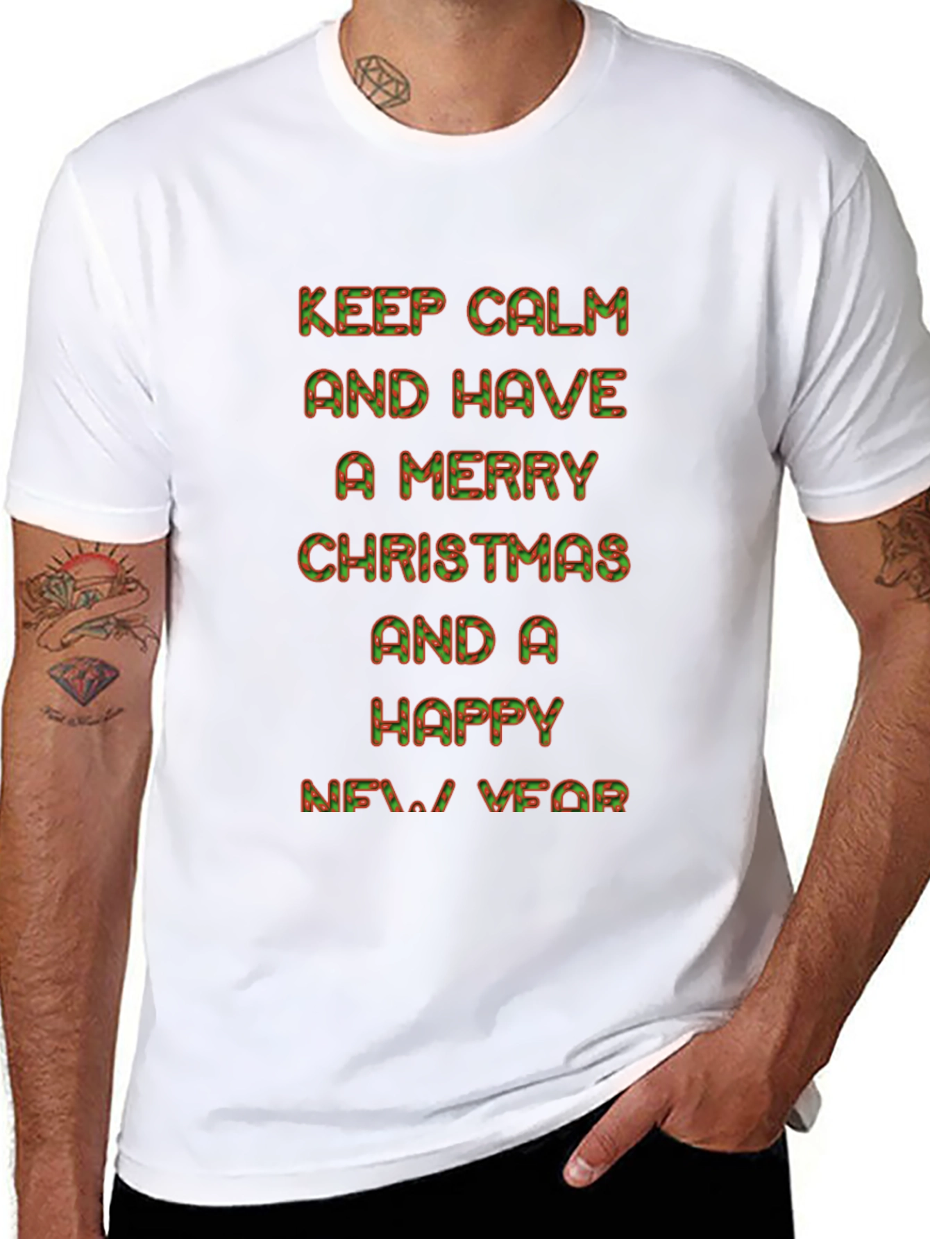 Keep Calm Merry Christmas T-Shirt