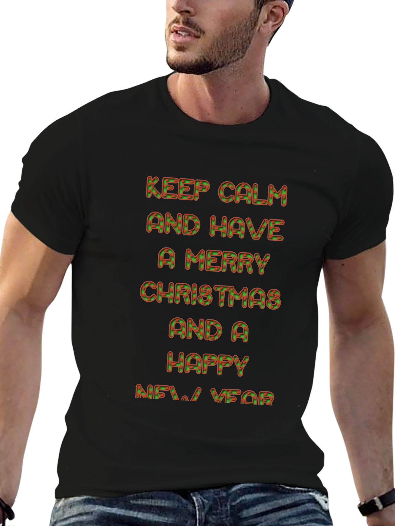 Keep Calm Merry Christmas T-Shirt