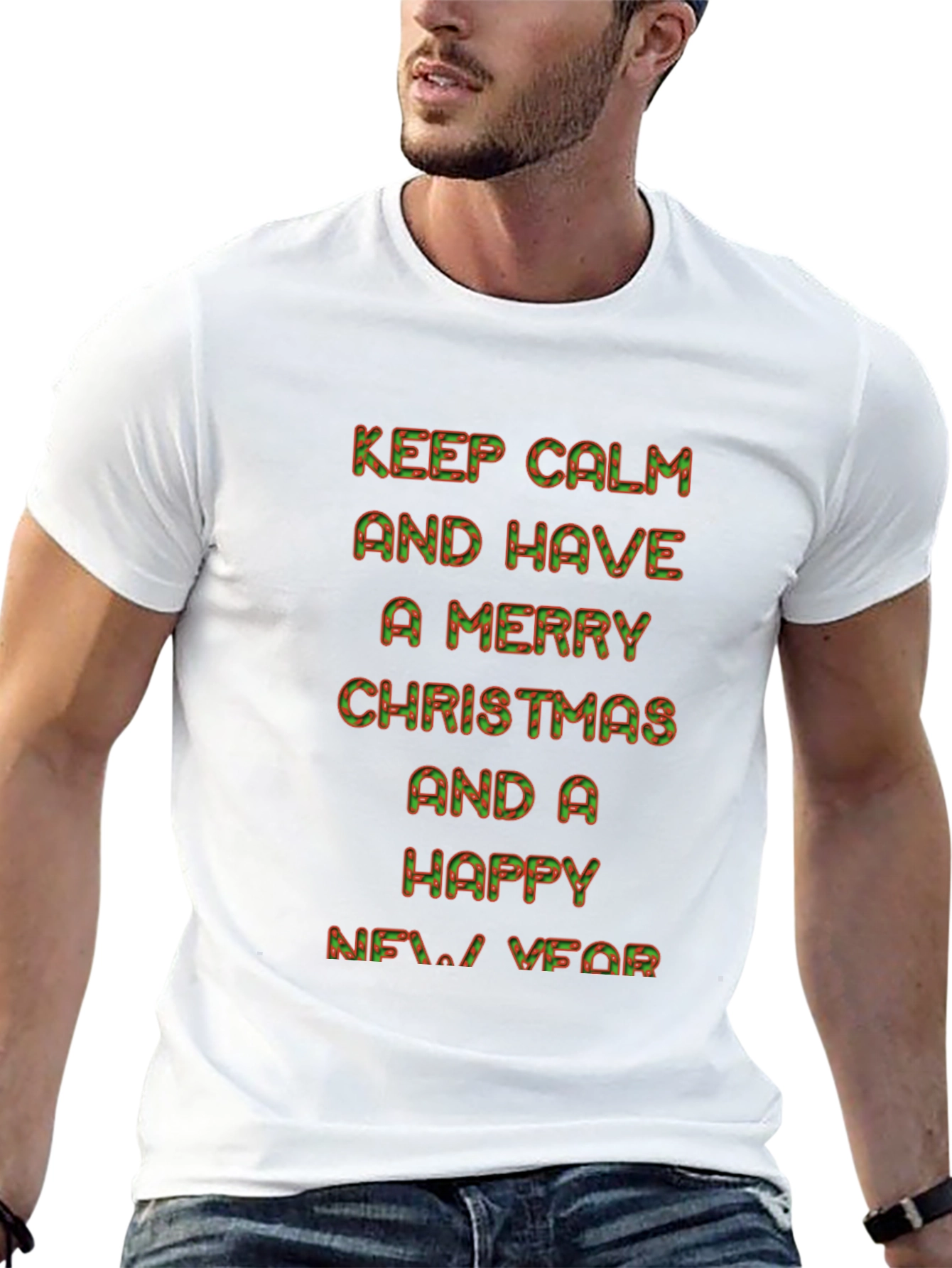 Keep Calm Merry Christmas T-Shirt