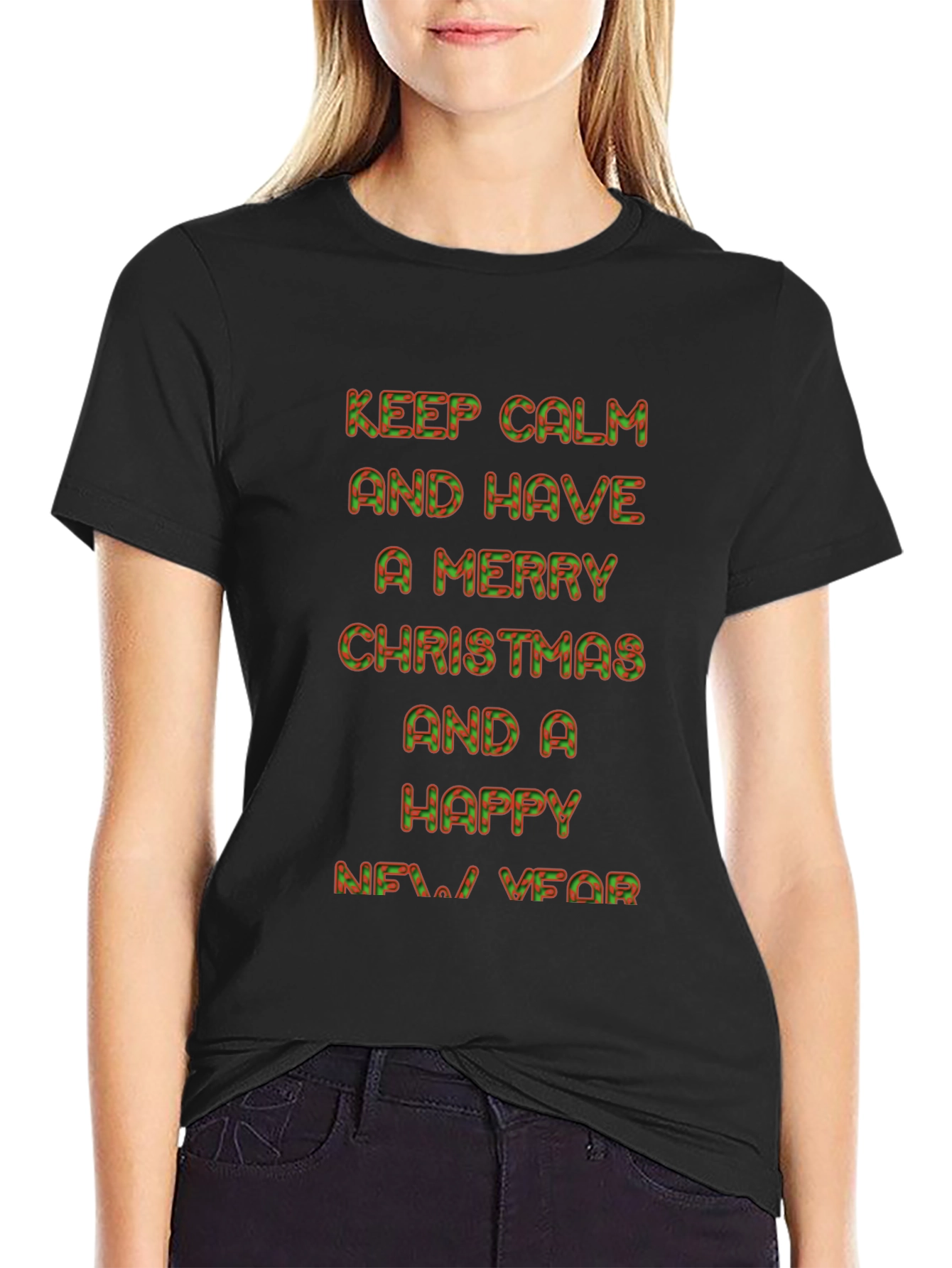 Keep Calm Merry Christmas T-Shirt