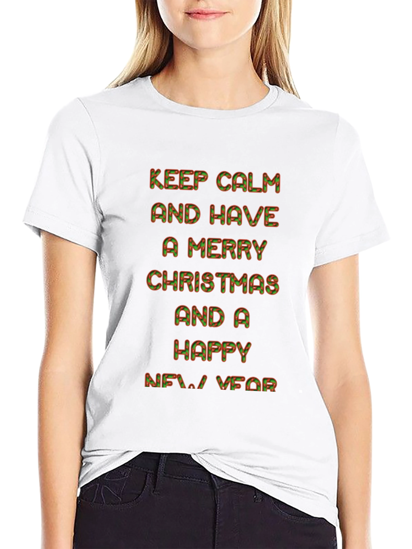 Keep Calm Merry Christmas T-Shirt