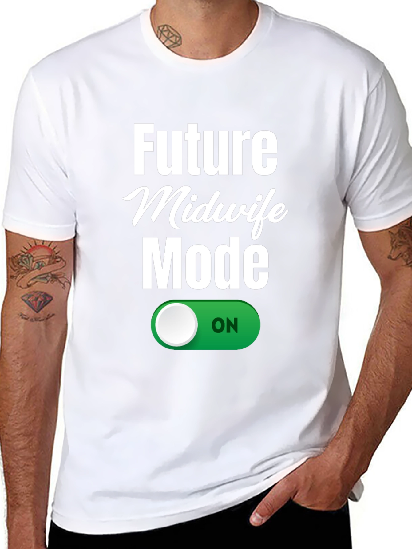 Future Midwife Mode On T-Shirt