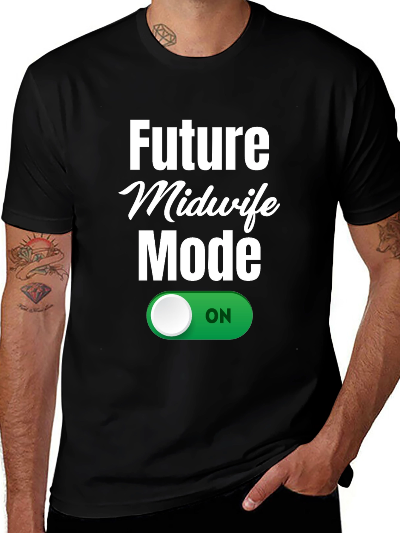 Future Midwife Mode On T-Shirt