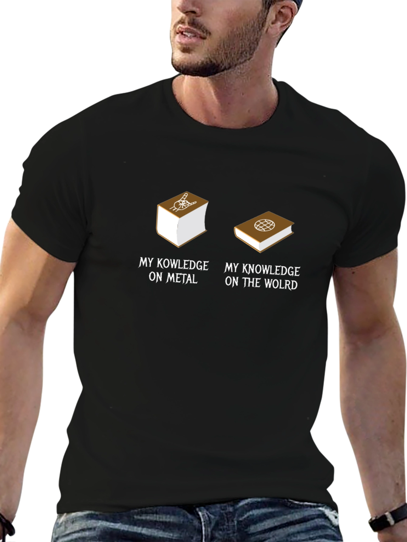 My Knowledge On Metal T-Shirt
