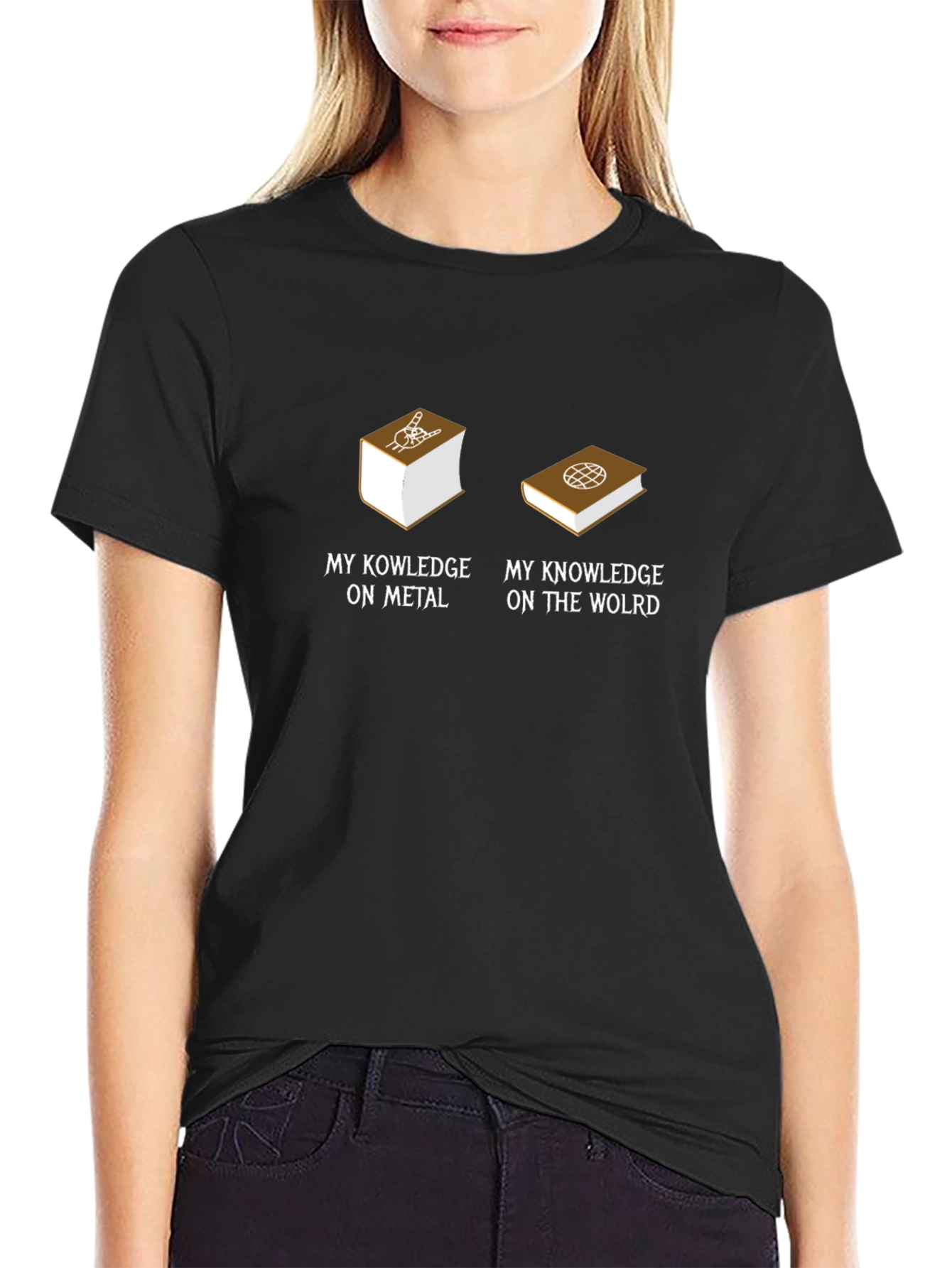 My Knowledge On Metal T-Shirt