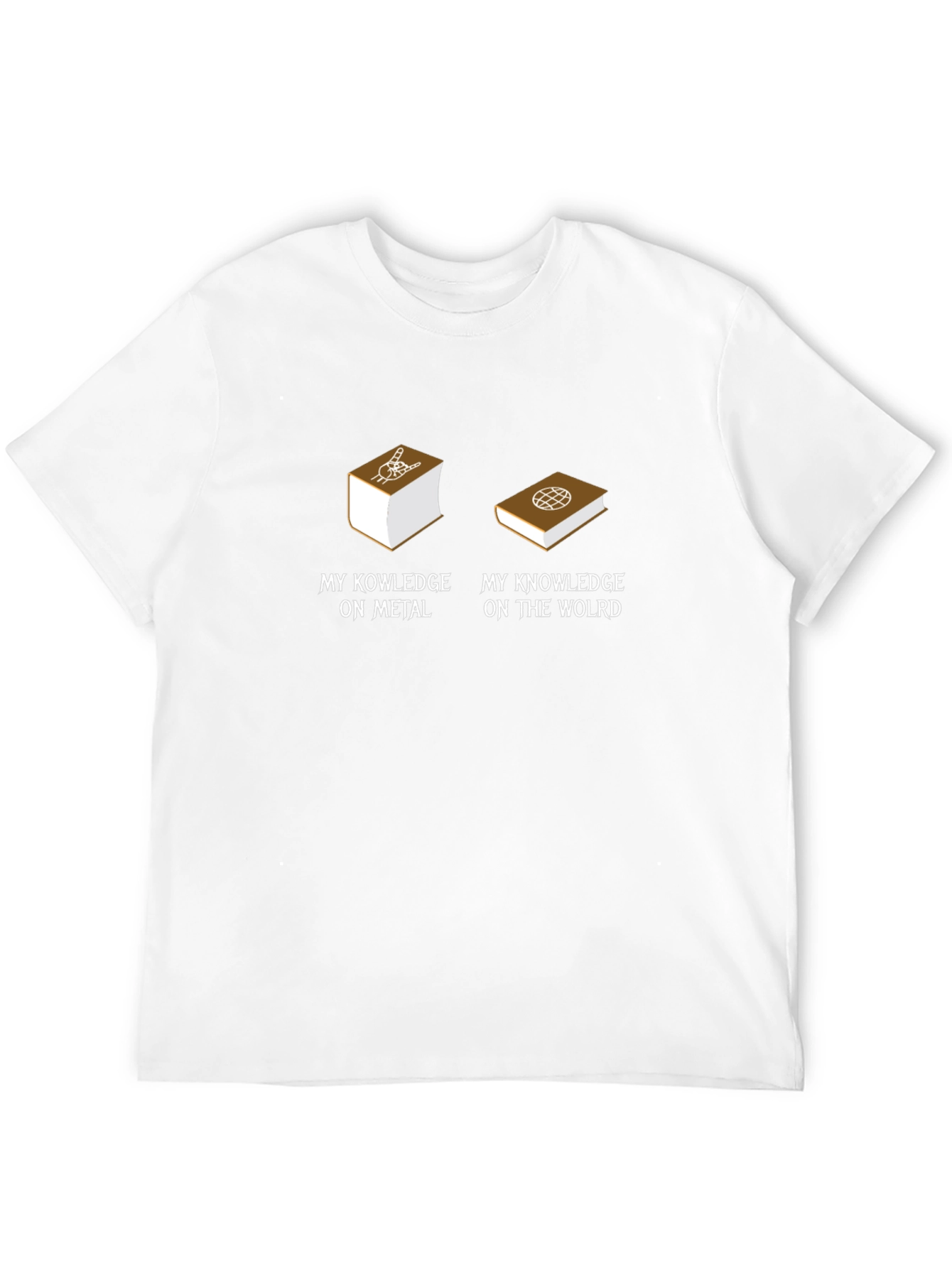 My Knowledge On Metal T-Shirt