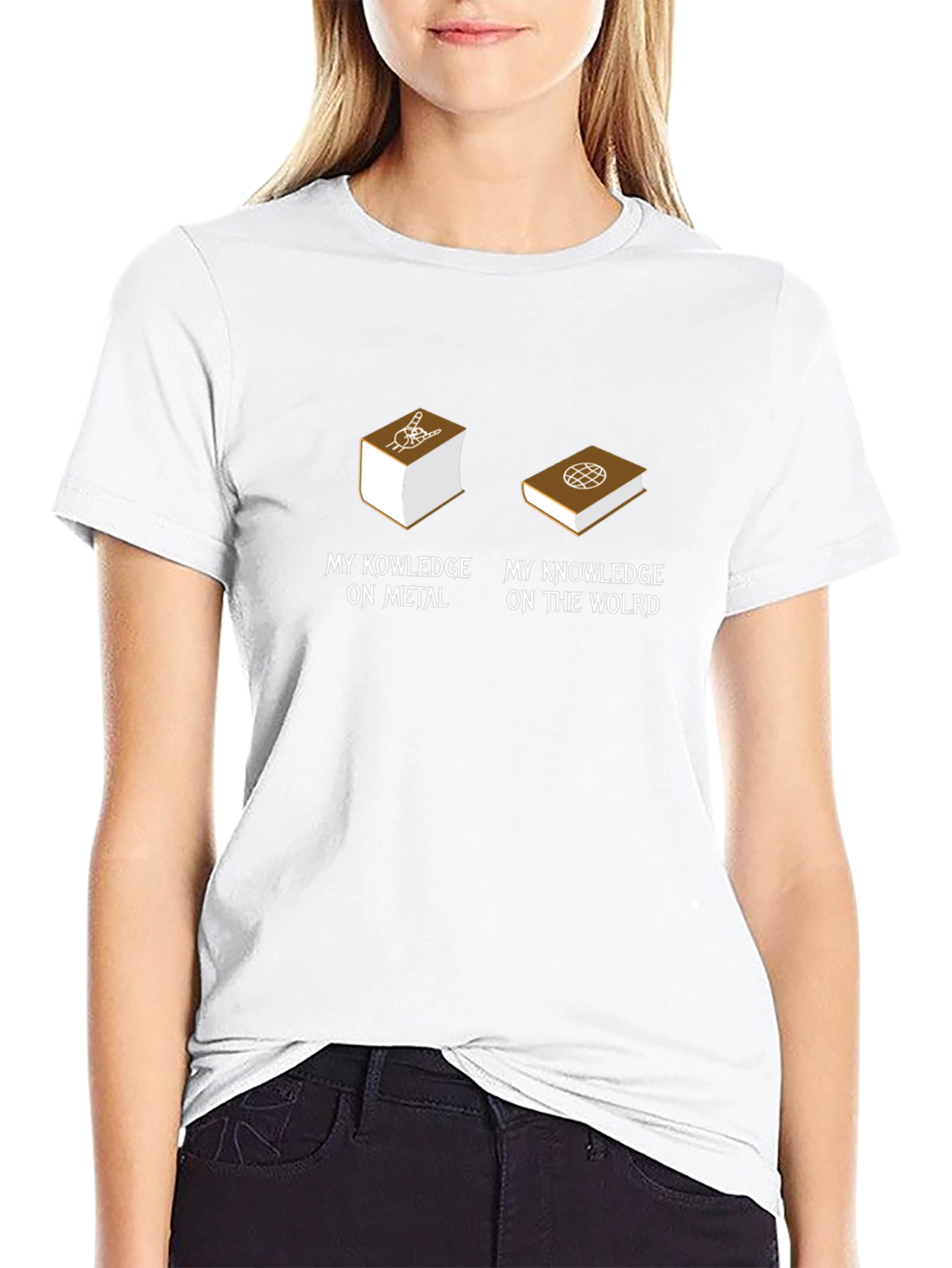 My Knowledge On Metal T-Shirt