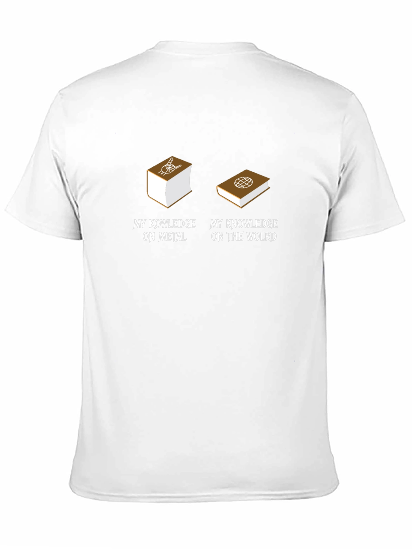 My Knowledge On Metal T-Shirt