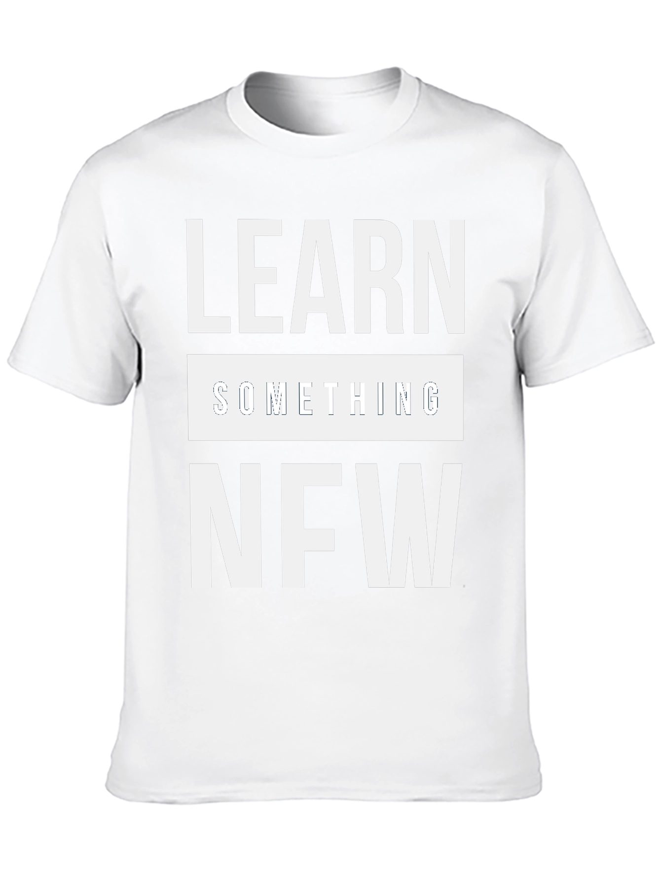 Learn Something New T-Shirt - Black