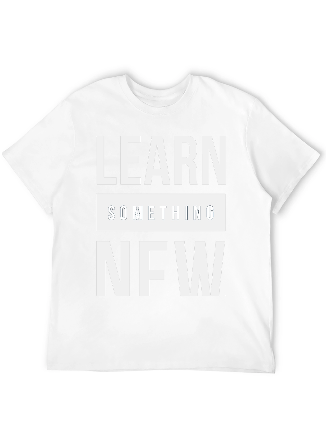 Learn Something New T-Shirt - Black