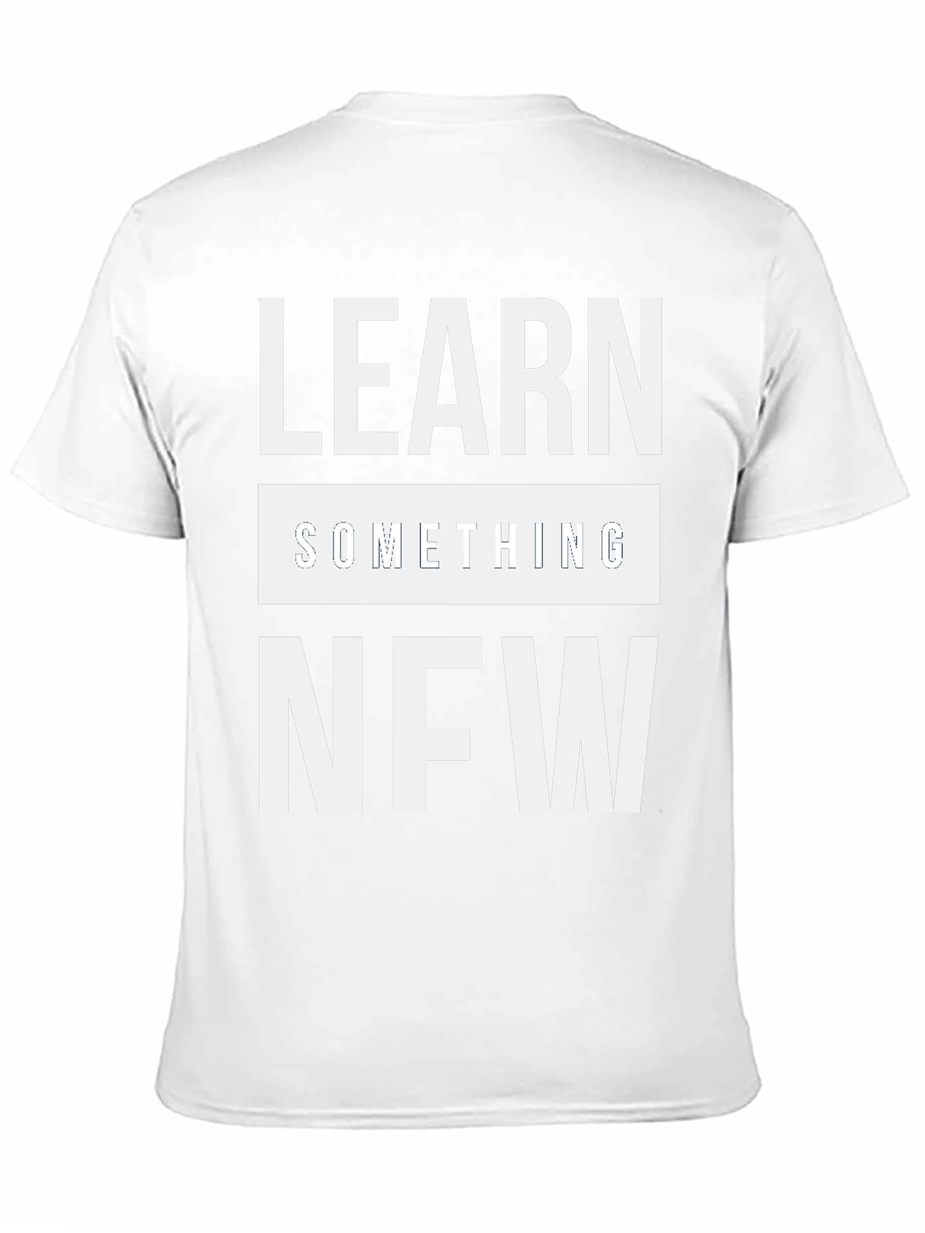 Learn Something New T-Shirt - Black