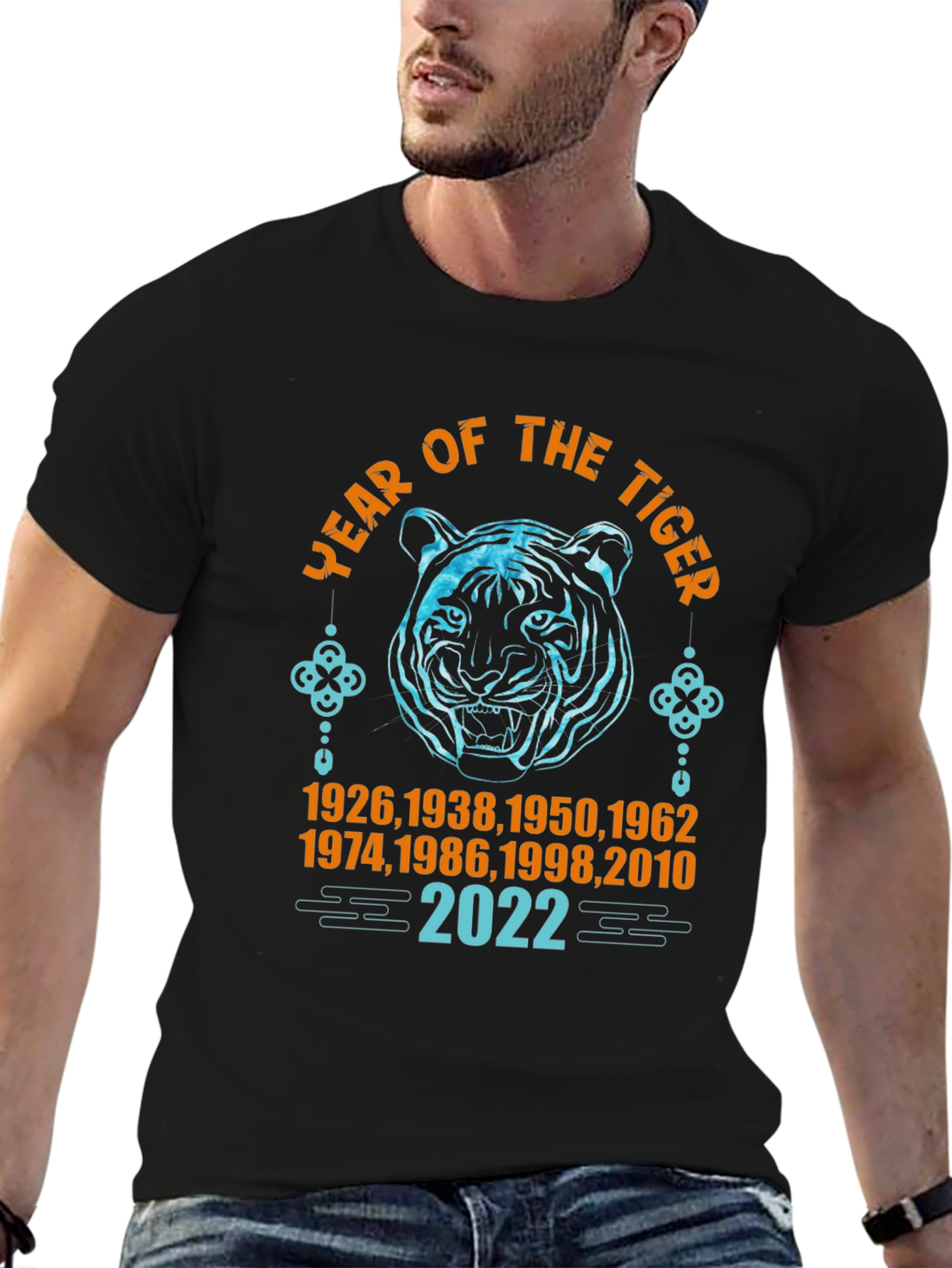 Year of the Tiger Graphic Tee - Chinese Zodiac