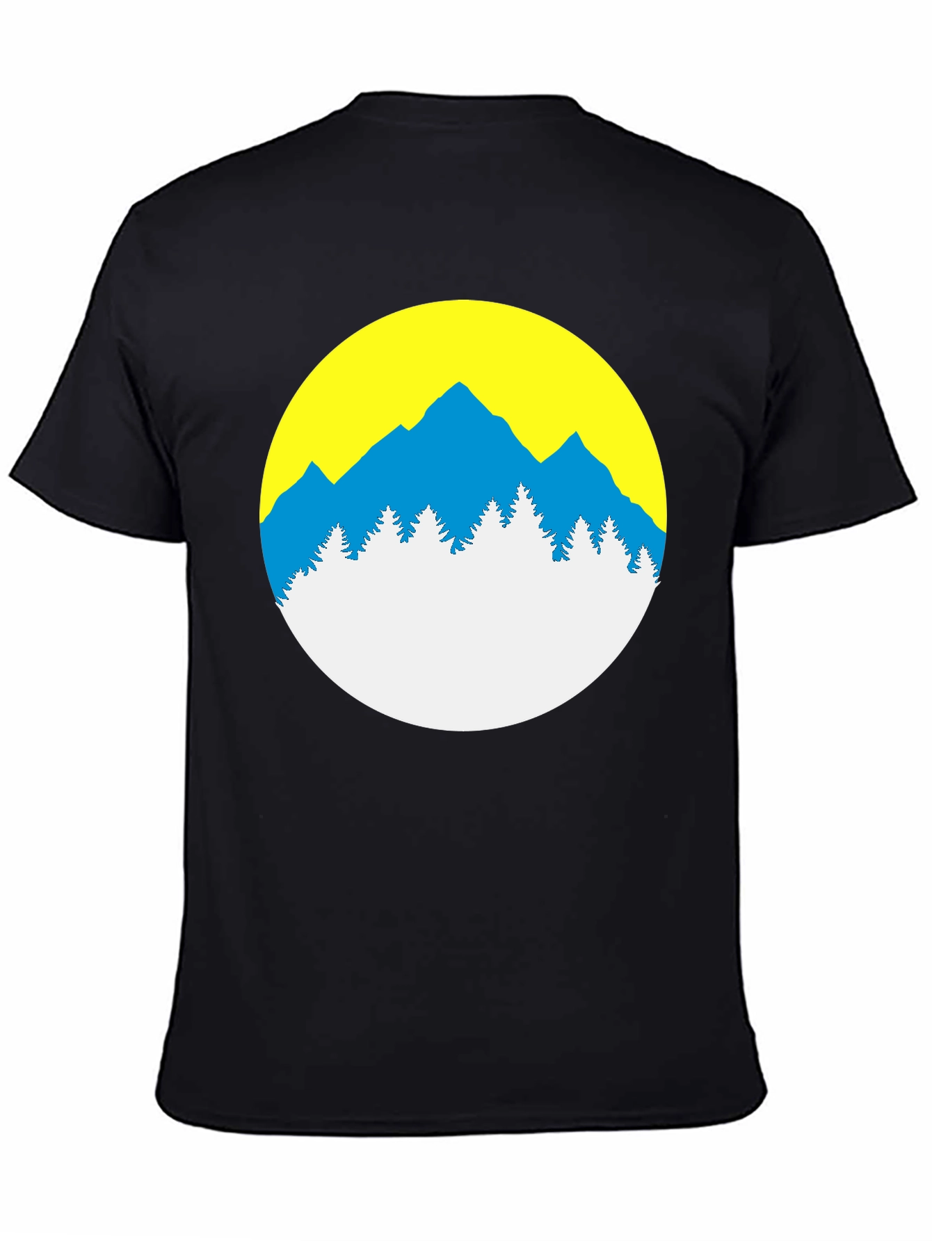 Mountain Scene Graphic Tee
