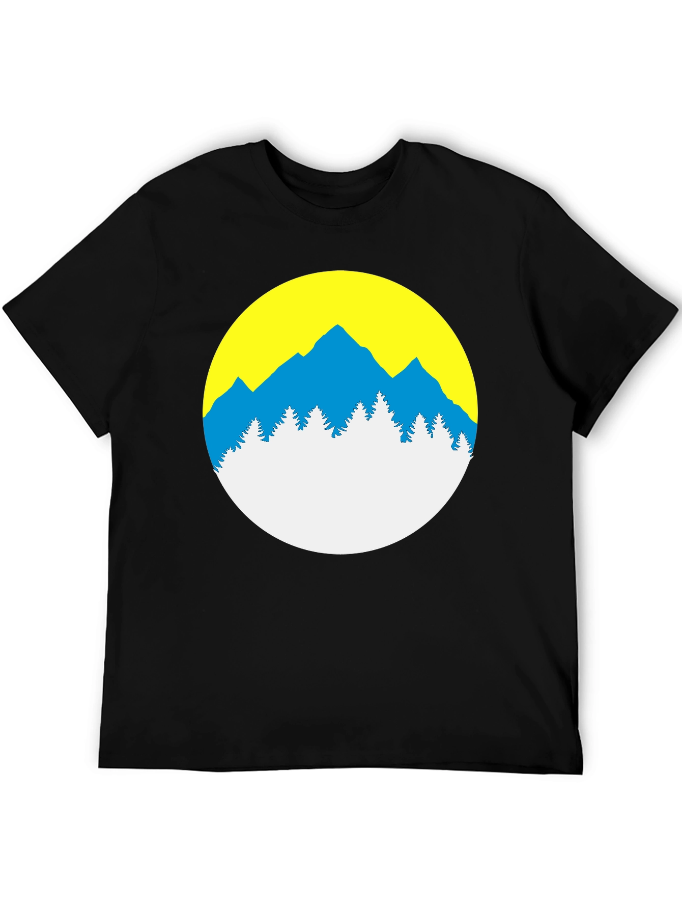 Mountain Scene Graphic Tee