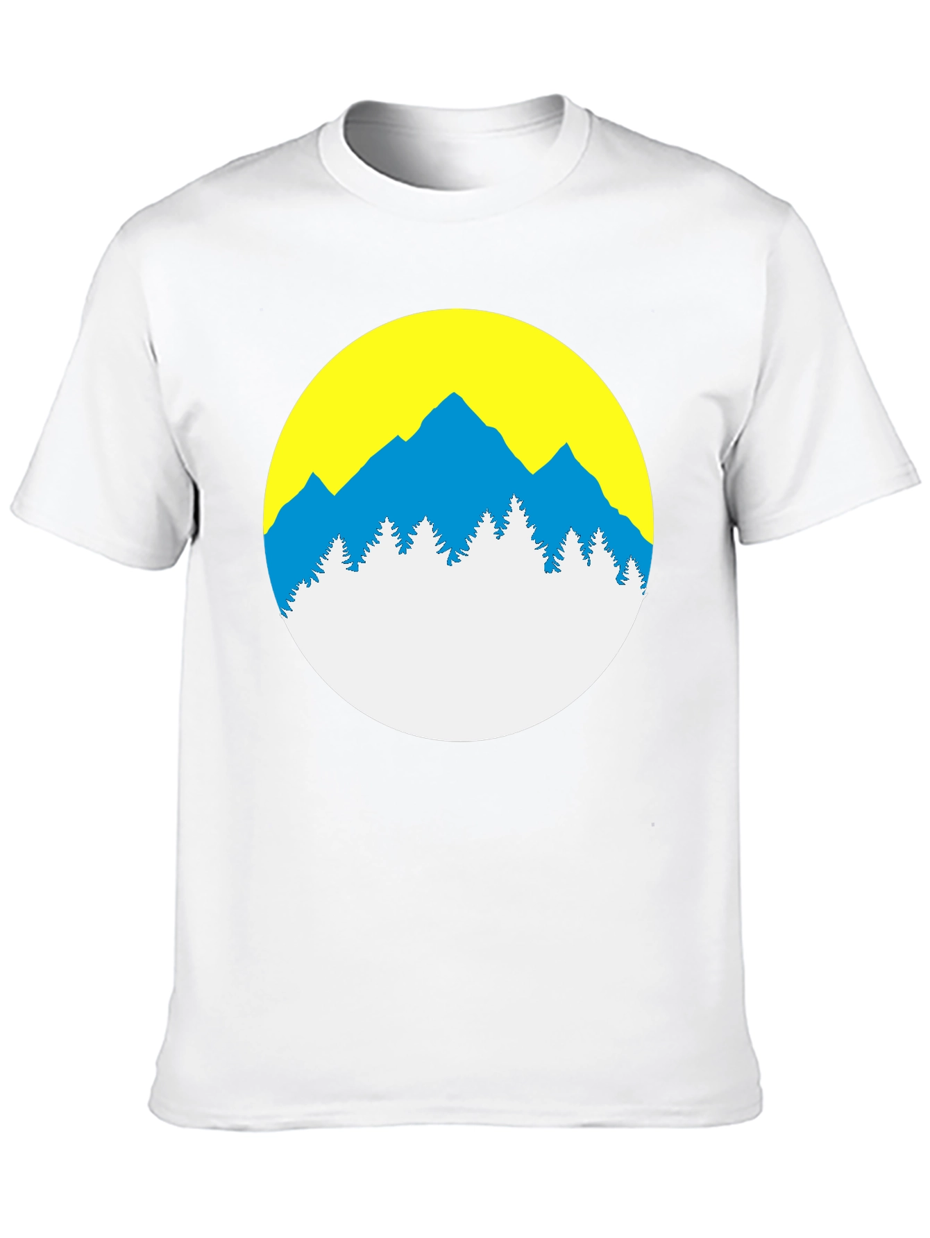 Mountain Scene Graphic Tee