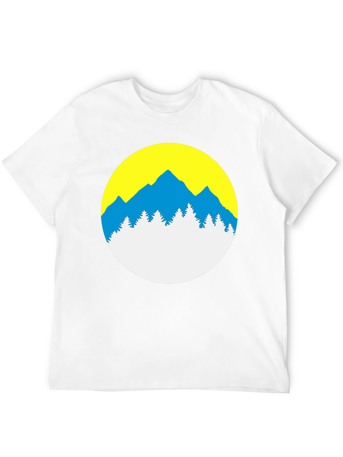 Mountain Scene Graphic Tee