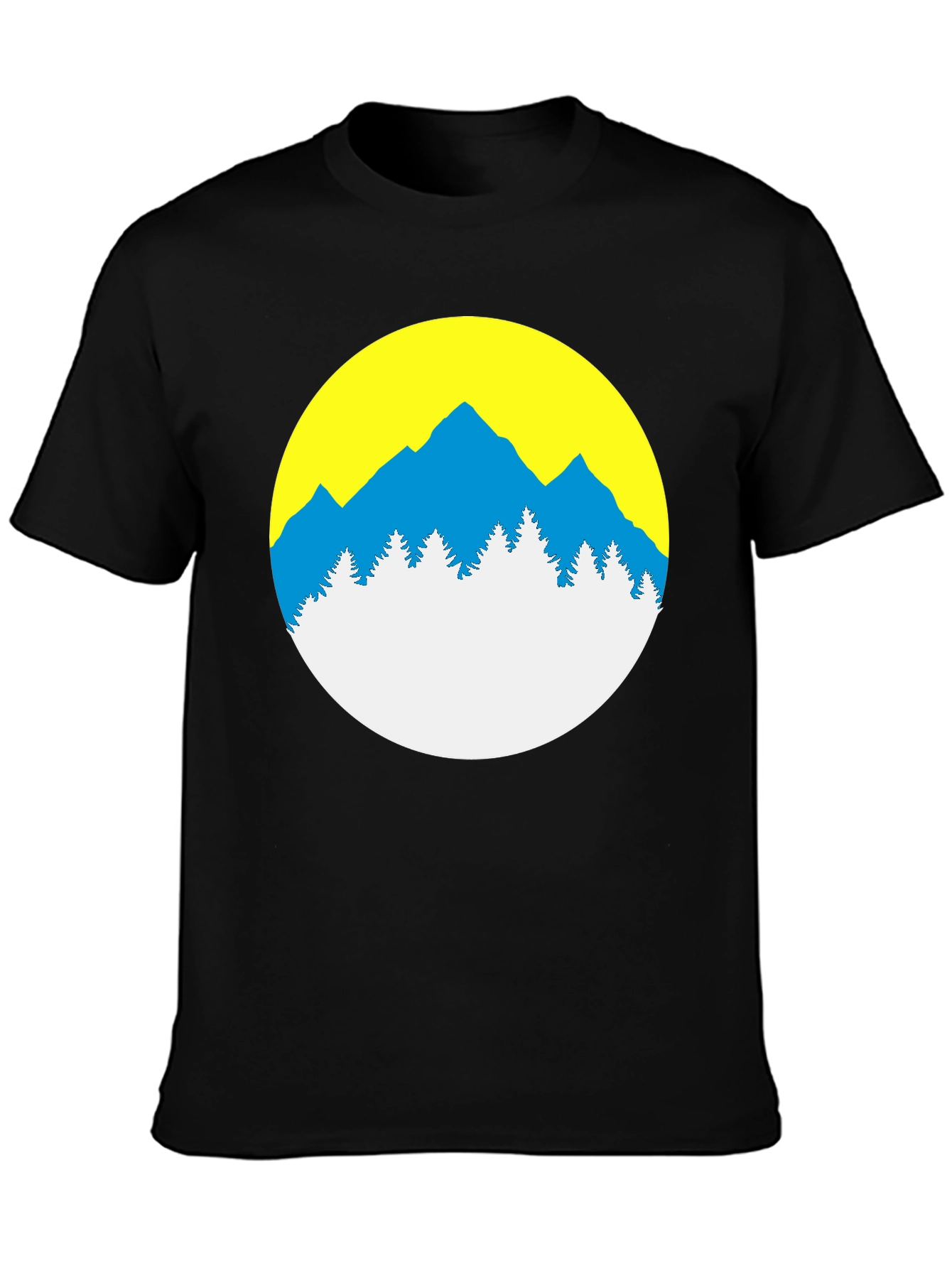 Mountain Scene Graphic Tee