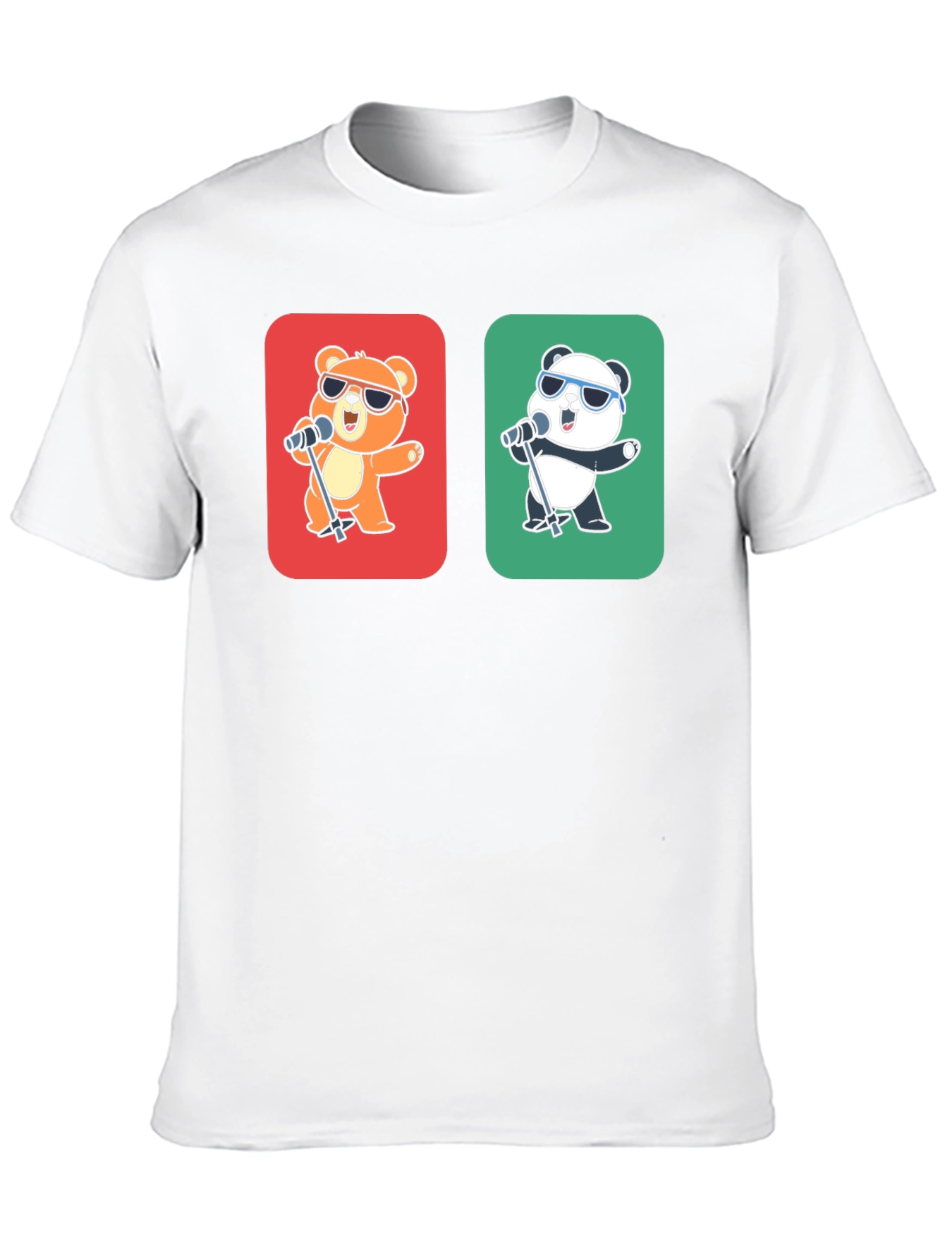 Singing Bear & Panda Graphic Tee