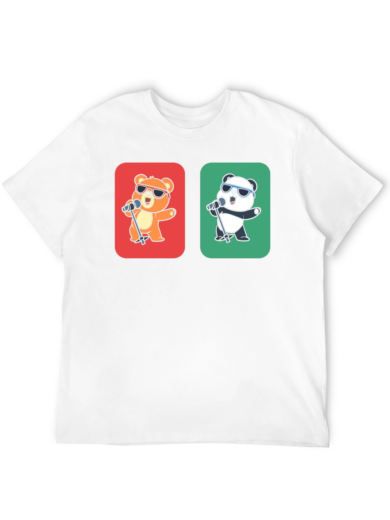Singing Bear & Panda Graphic Tee