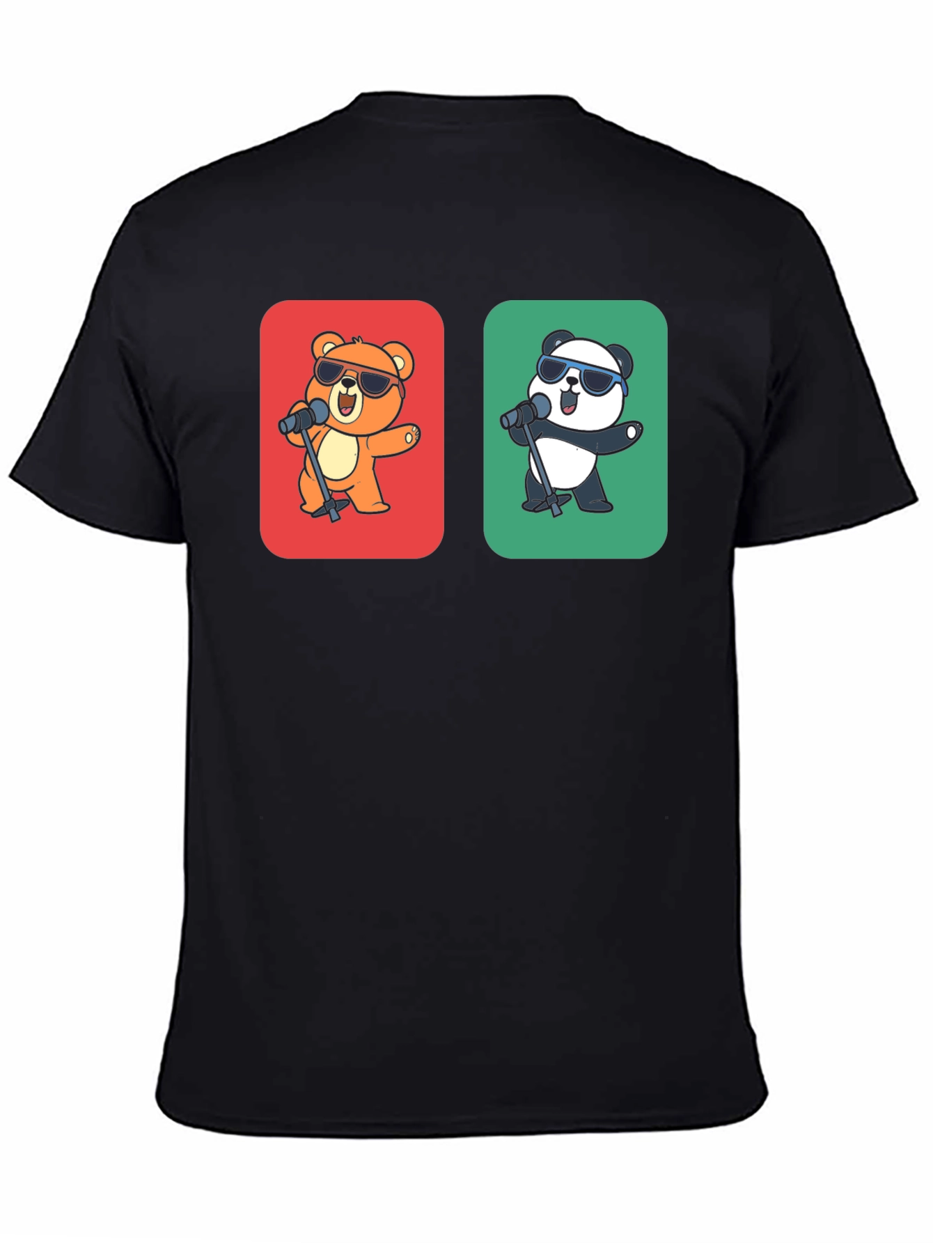 Singing Bear & Panda Graphic Tee