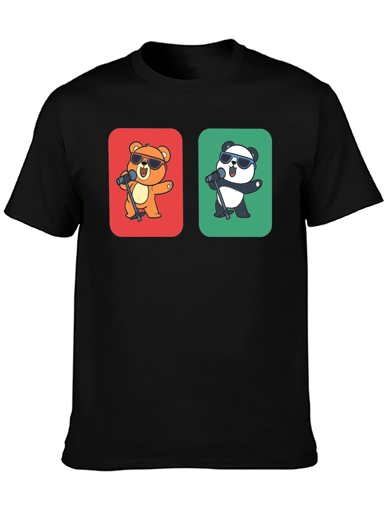 Singing Bear & Panda Graphic Tee