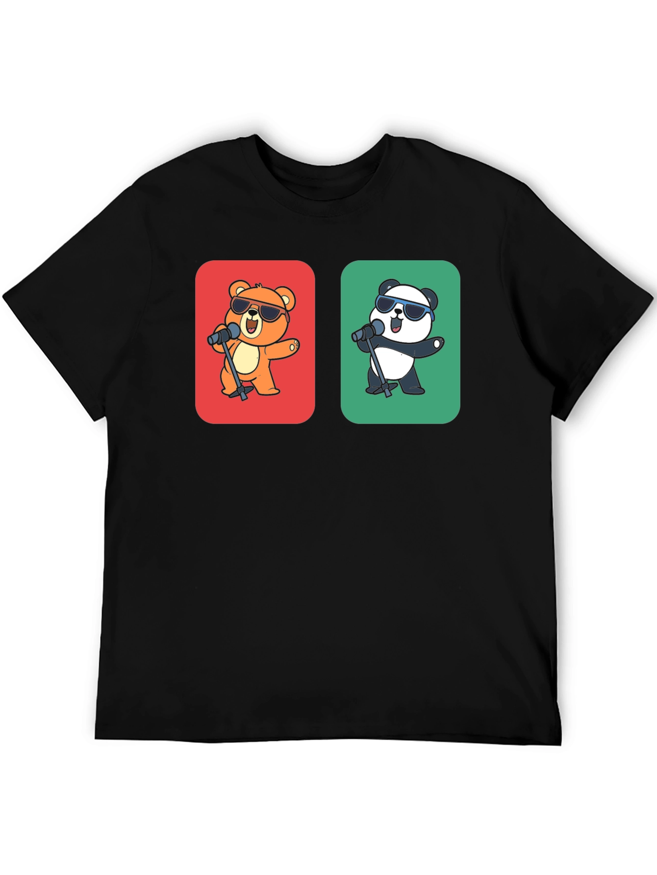 Singing Bear & Panda Graphic Tee