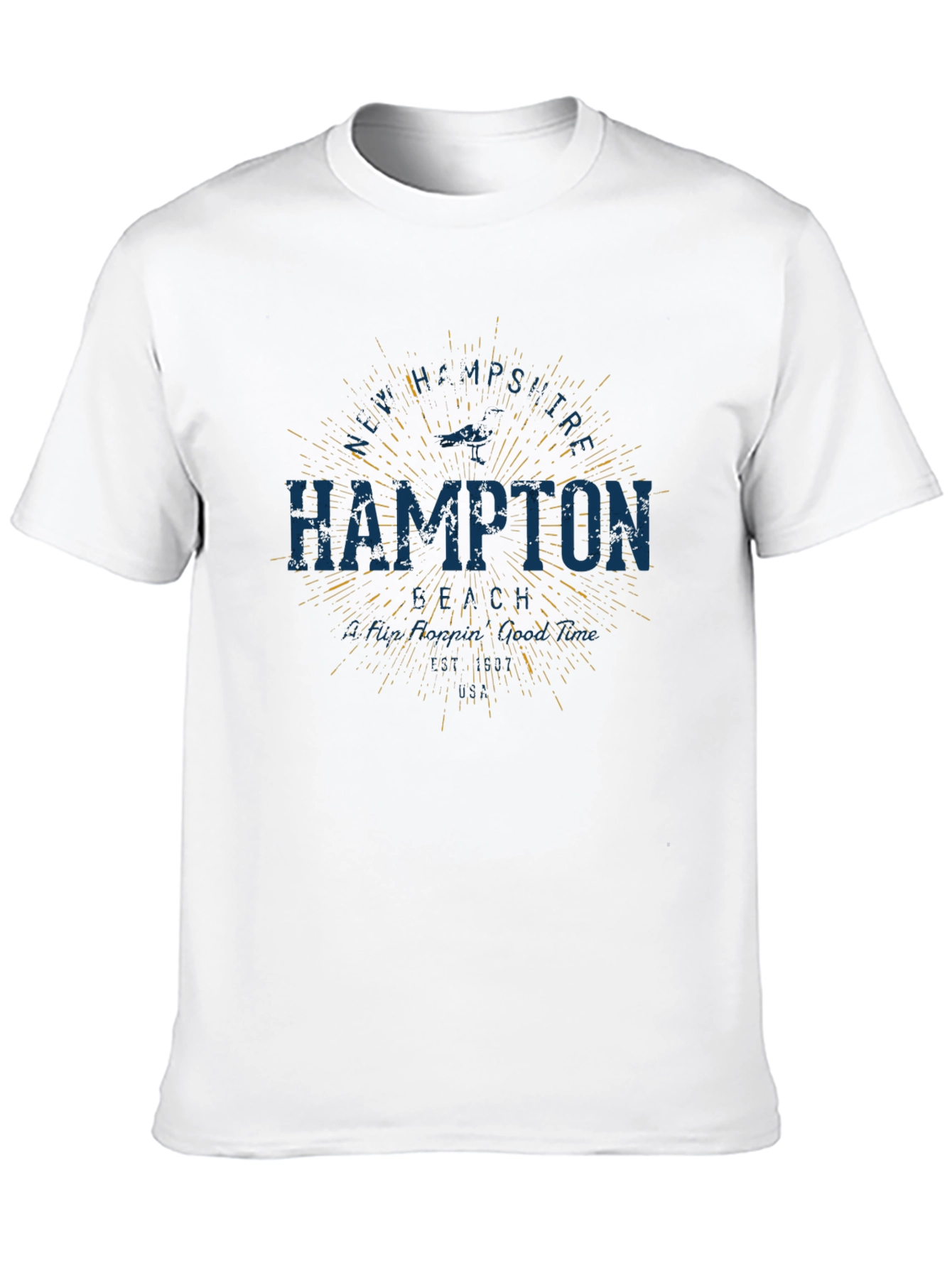 Hampton Graphic Print T-Shirt