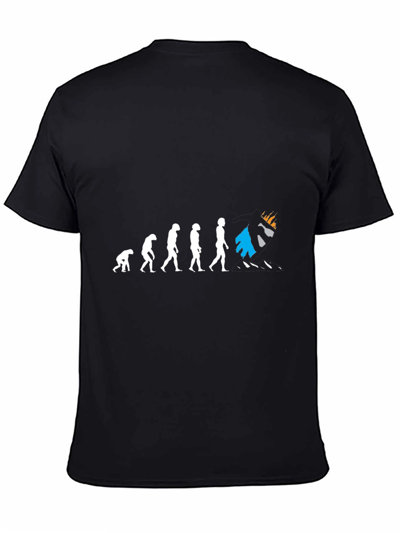 Evolution to Burnout T-Shirt - Black