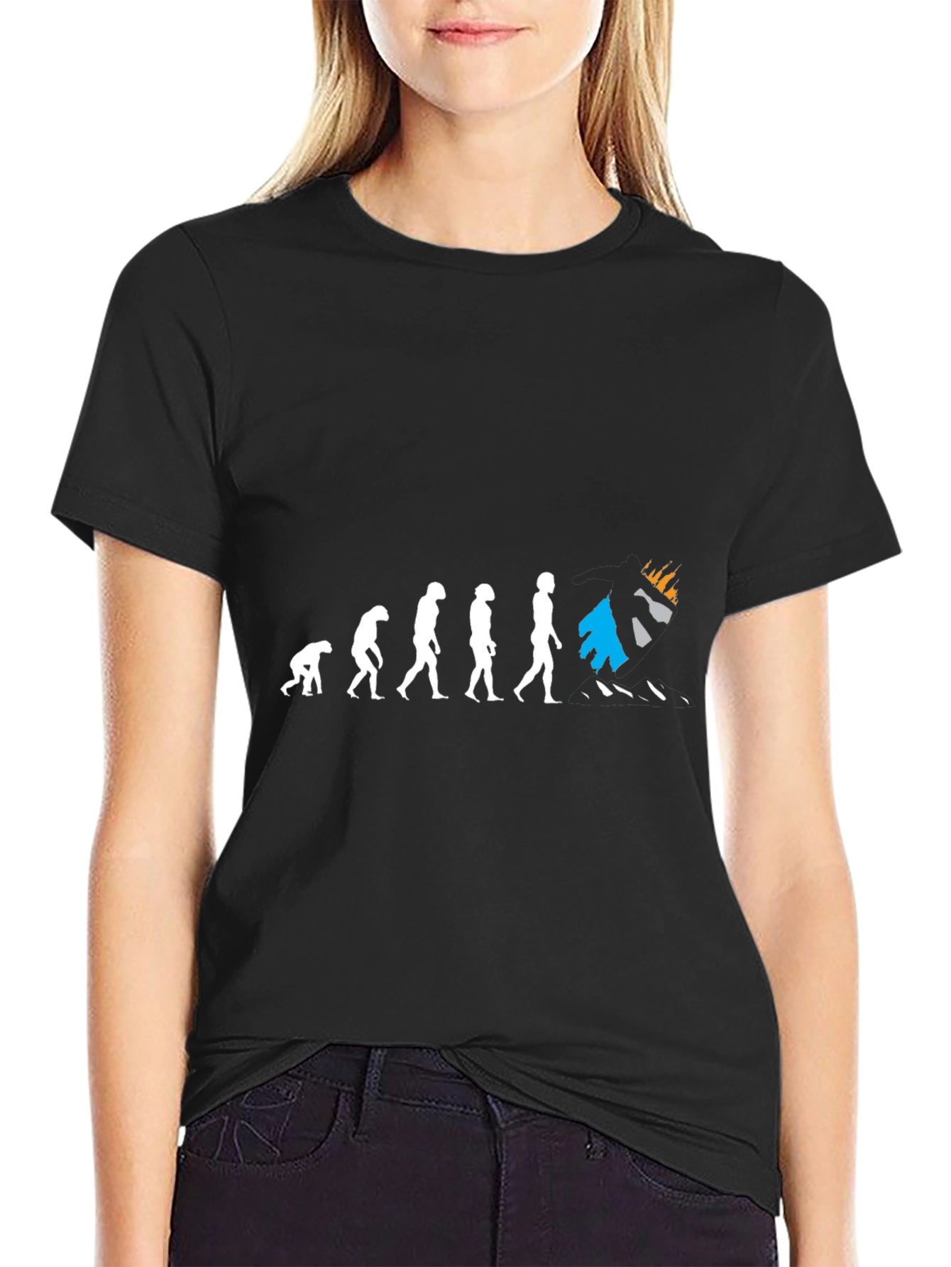 Evolution to Burnout T-Shirt - Black