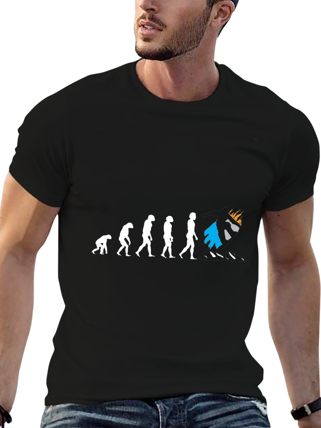Evolution to Burnout T-Shirt - Black