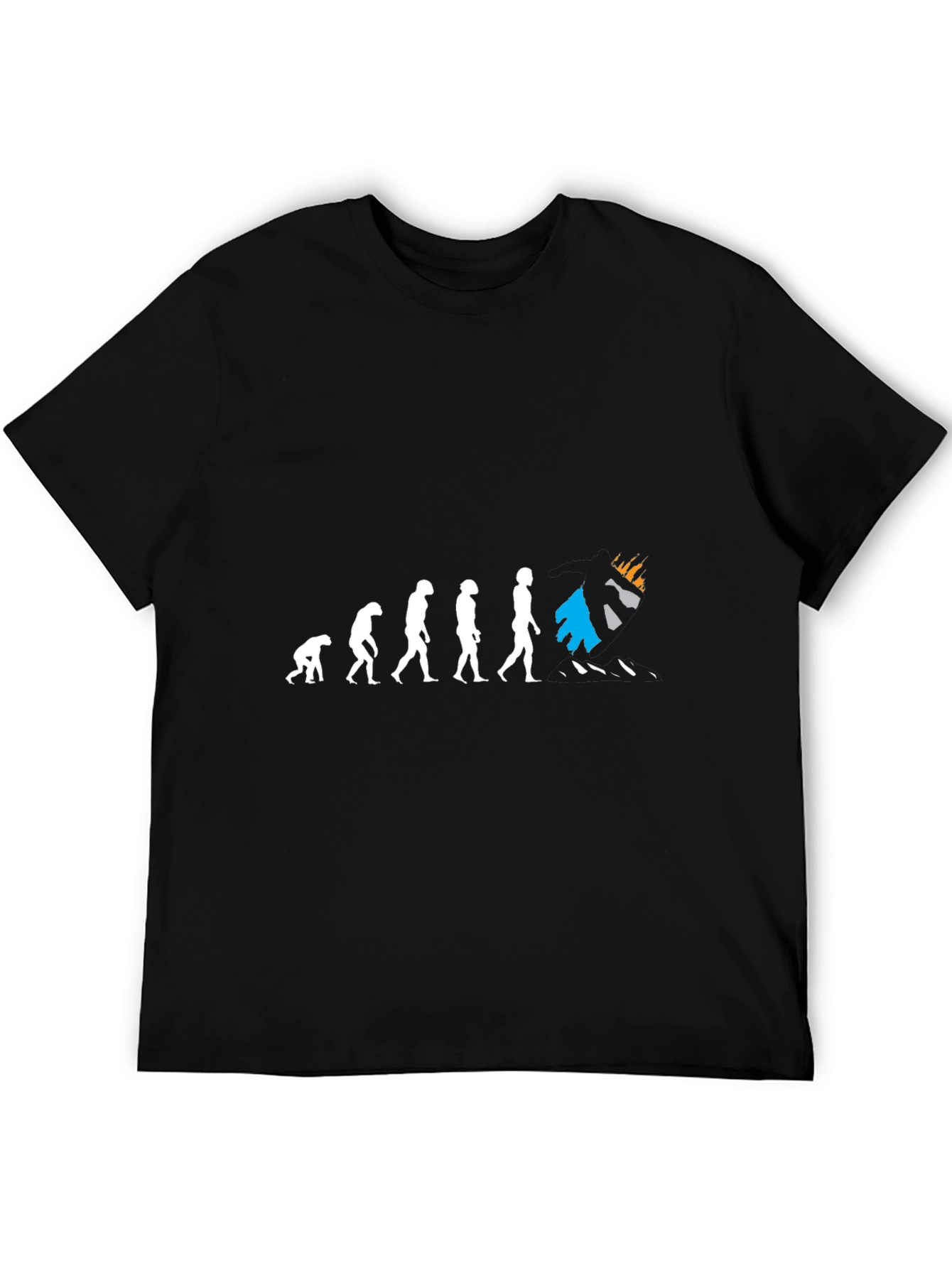 Evolution to Burnout T-Shirt - Black