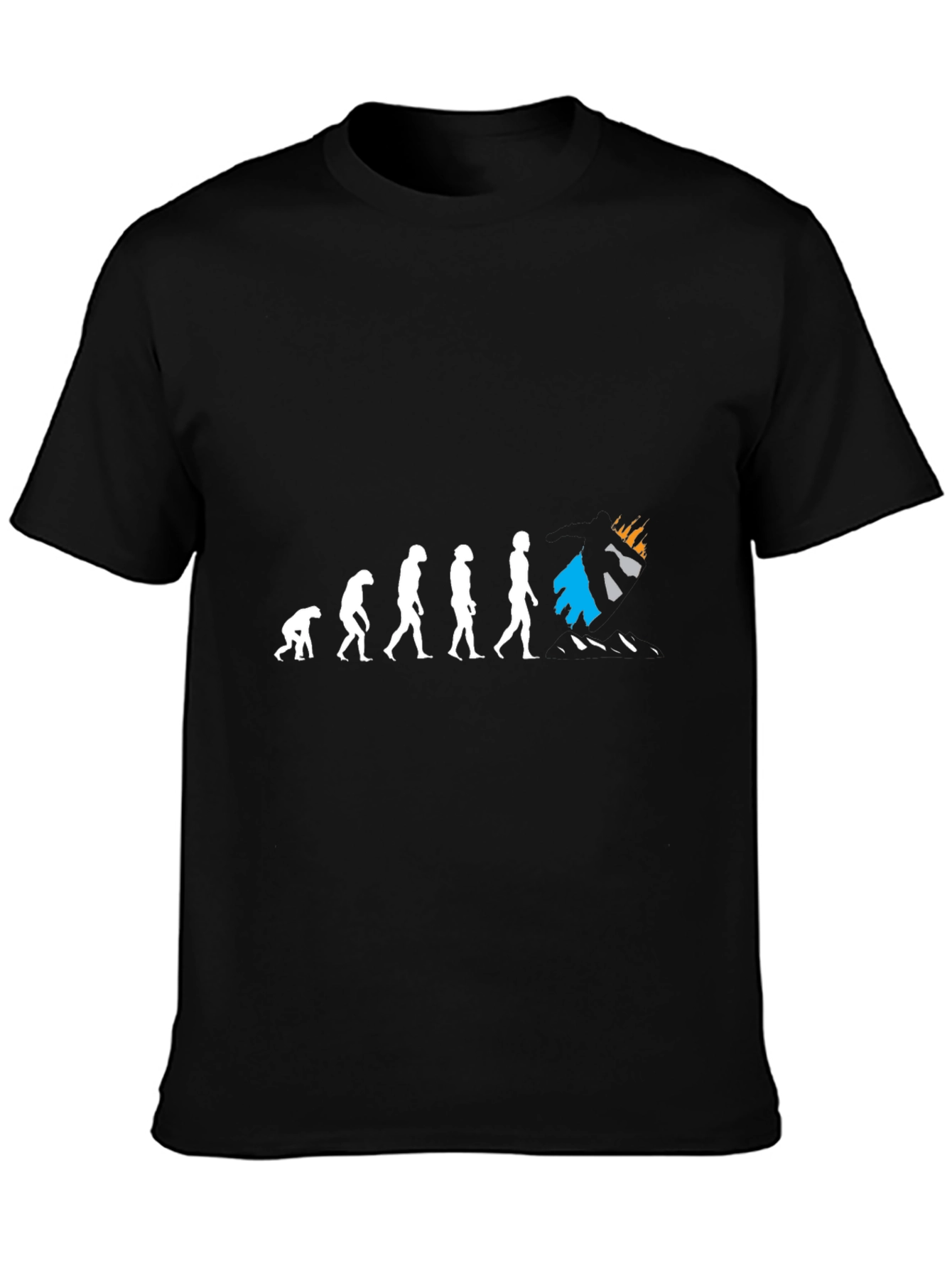 Evolution to Burnout T-Shirt - Black