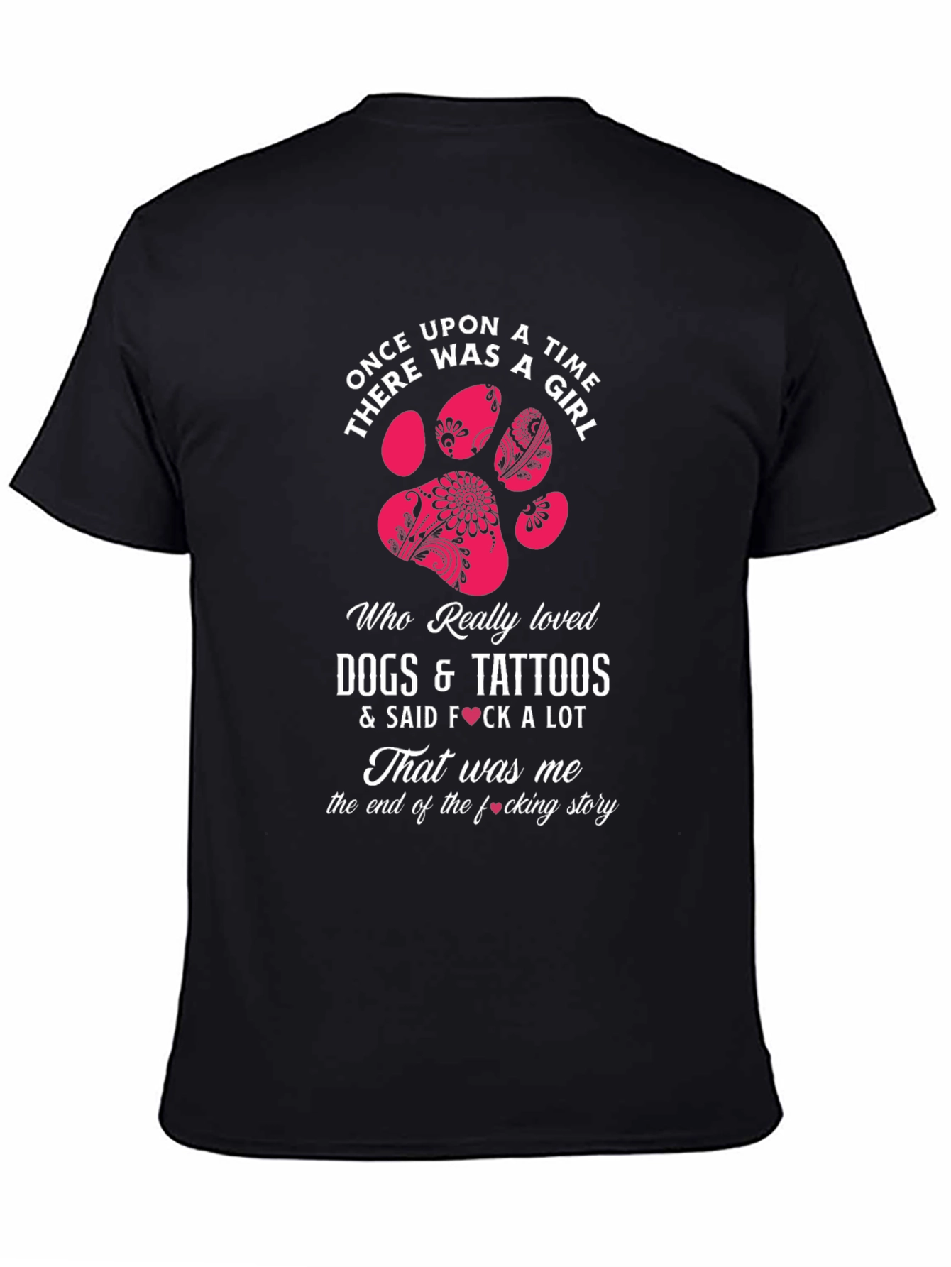 Dogs Tattoos & Girls Graphic T-Shirt