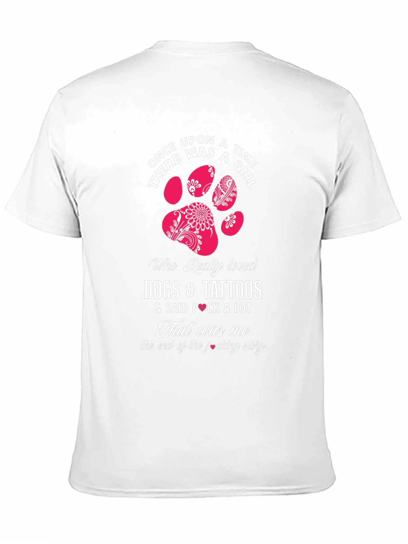 Dogs Tattoos & Girls Graphic T-Shirt