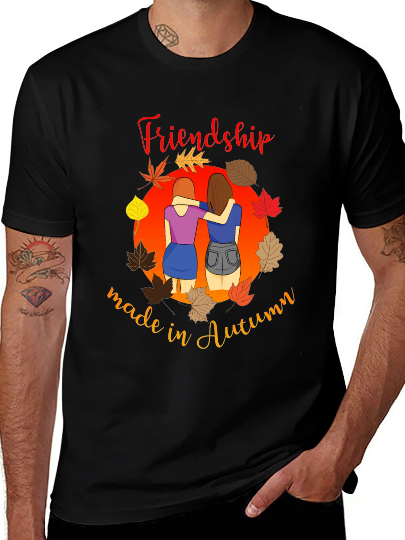 Friendship Made in Autumn T-Shirt