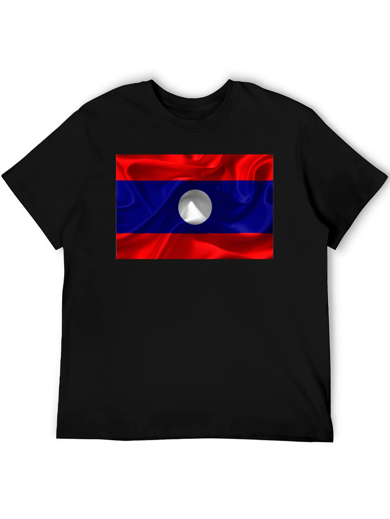 Laos Flag T-Shirt - Show Your Pride