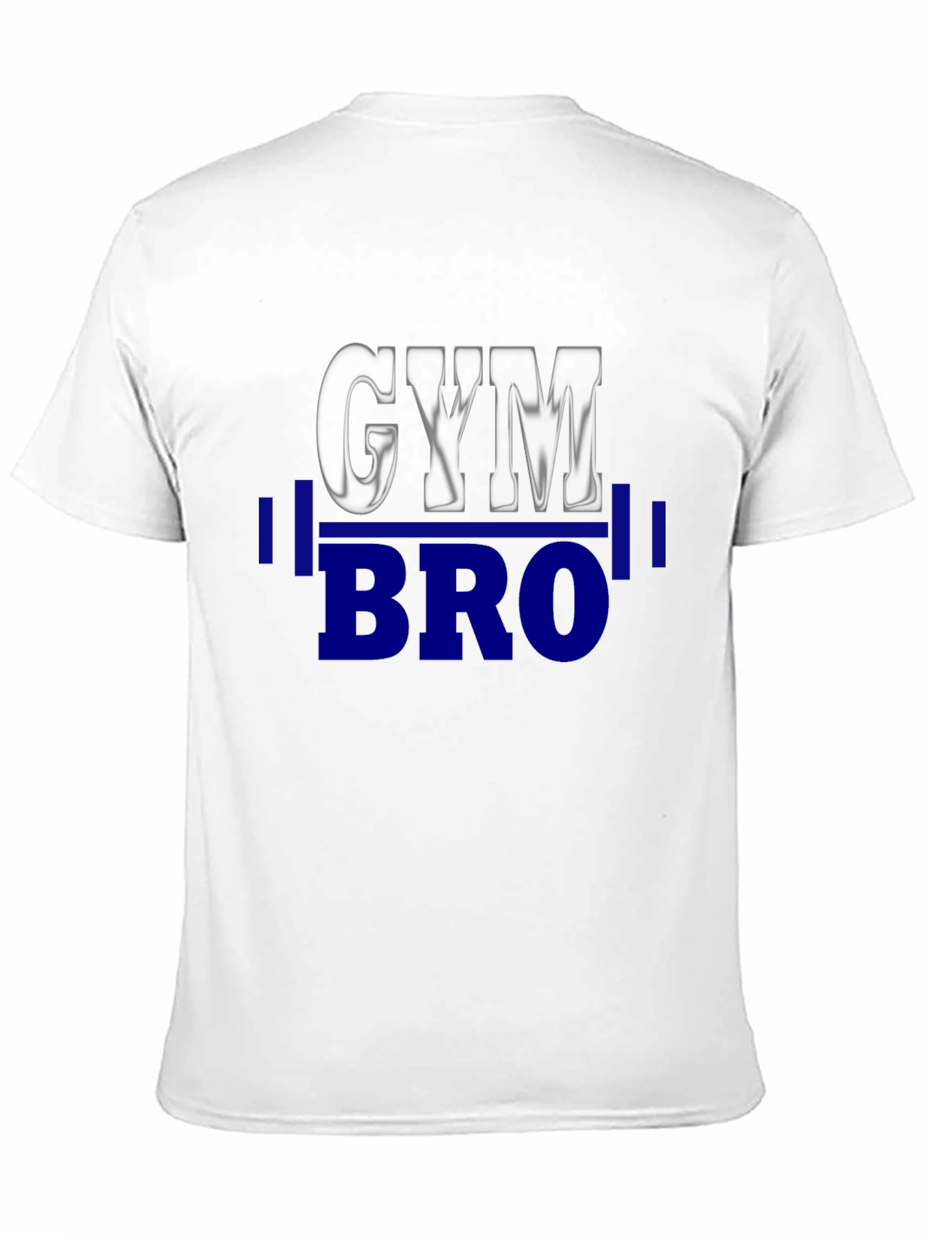 Gym Bro Black T-Shirt - Weightlifting Motivation