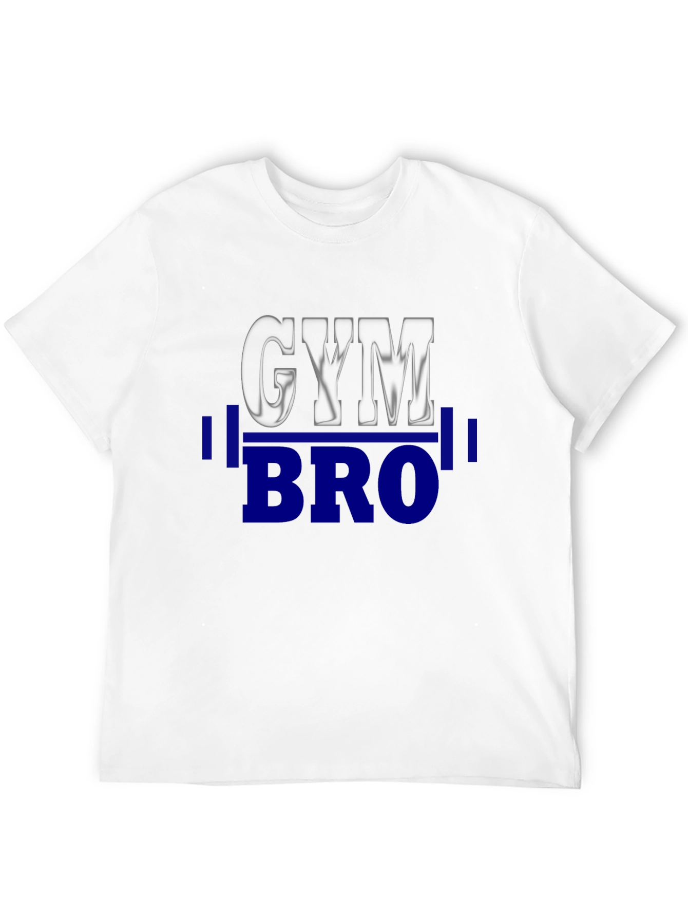 Gym Bro Black T-Shirt - Weightlifting Motivation