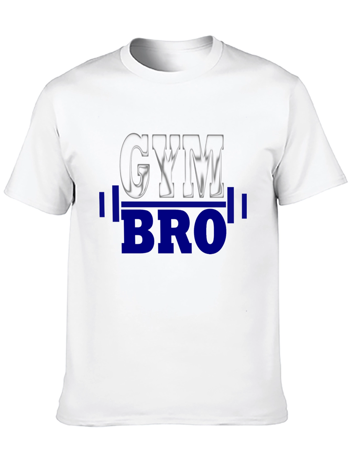 Gym Bro Black T-Shirt - Weightlifting Motivation