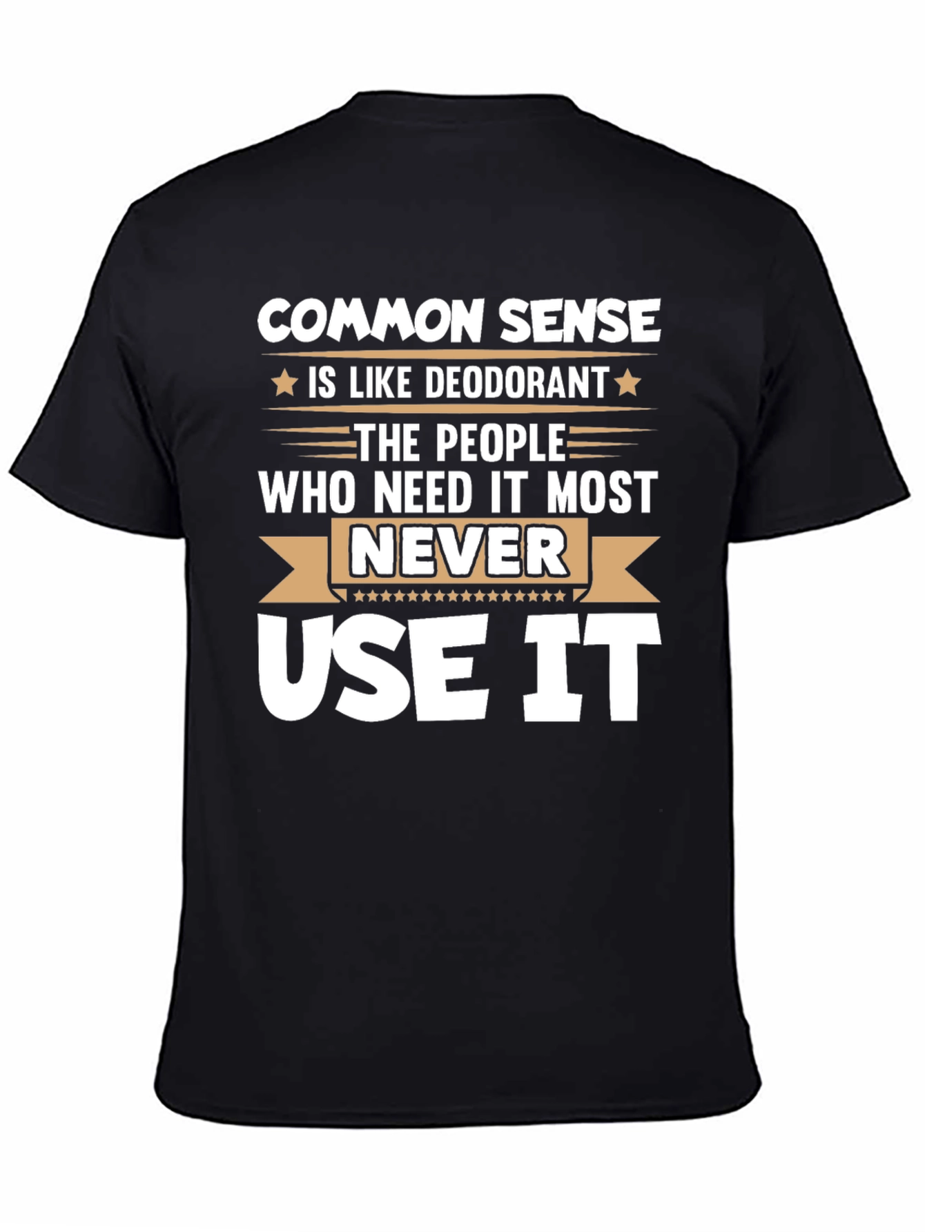 Common Sense Deodorant Graphic Tee