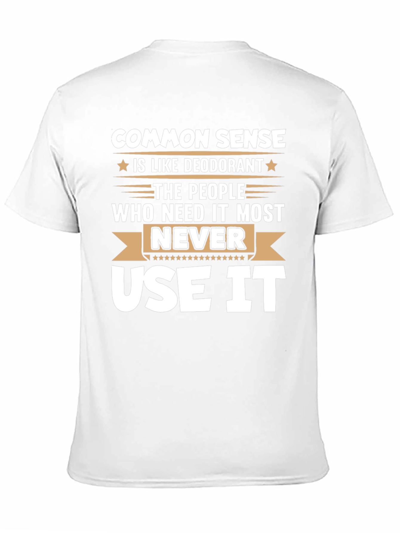 Common Sense Deodorant Graphic Tee