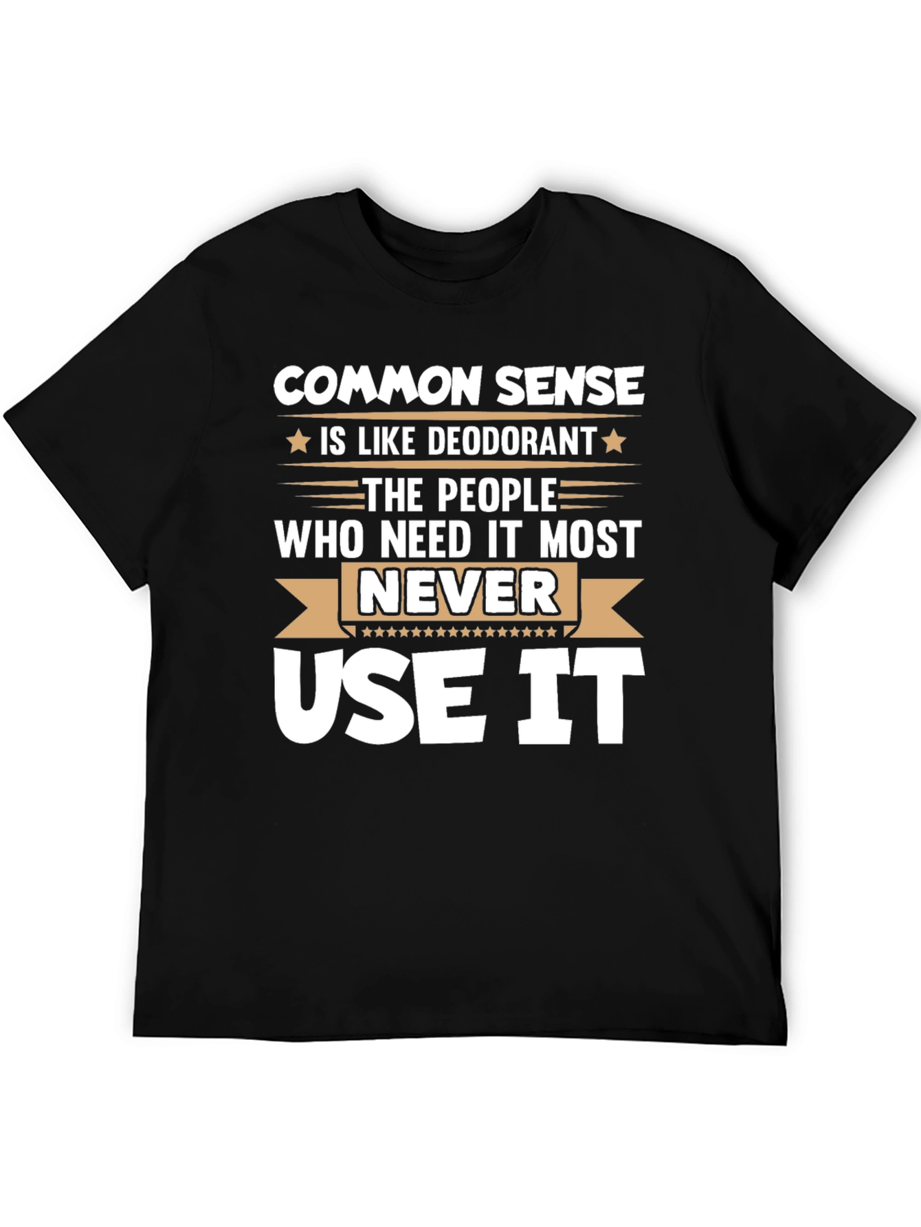 Common Sense Deodorant Graphic Tee