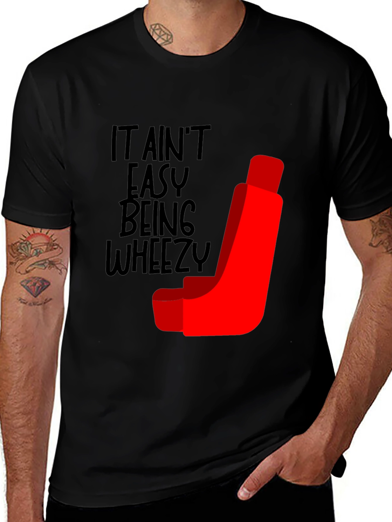 It Aint Easy Being Wheezy Funny T-Shirt
