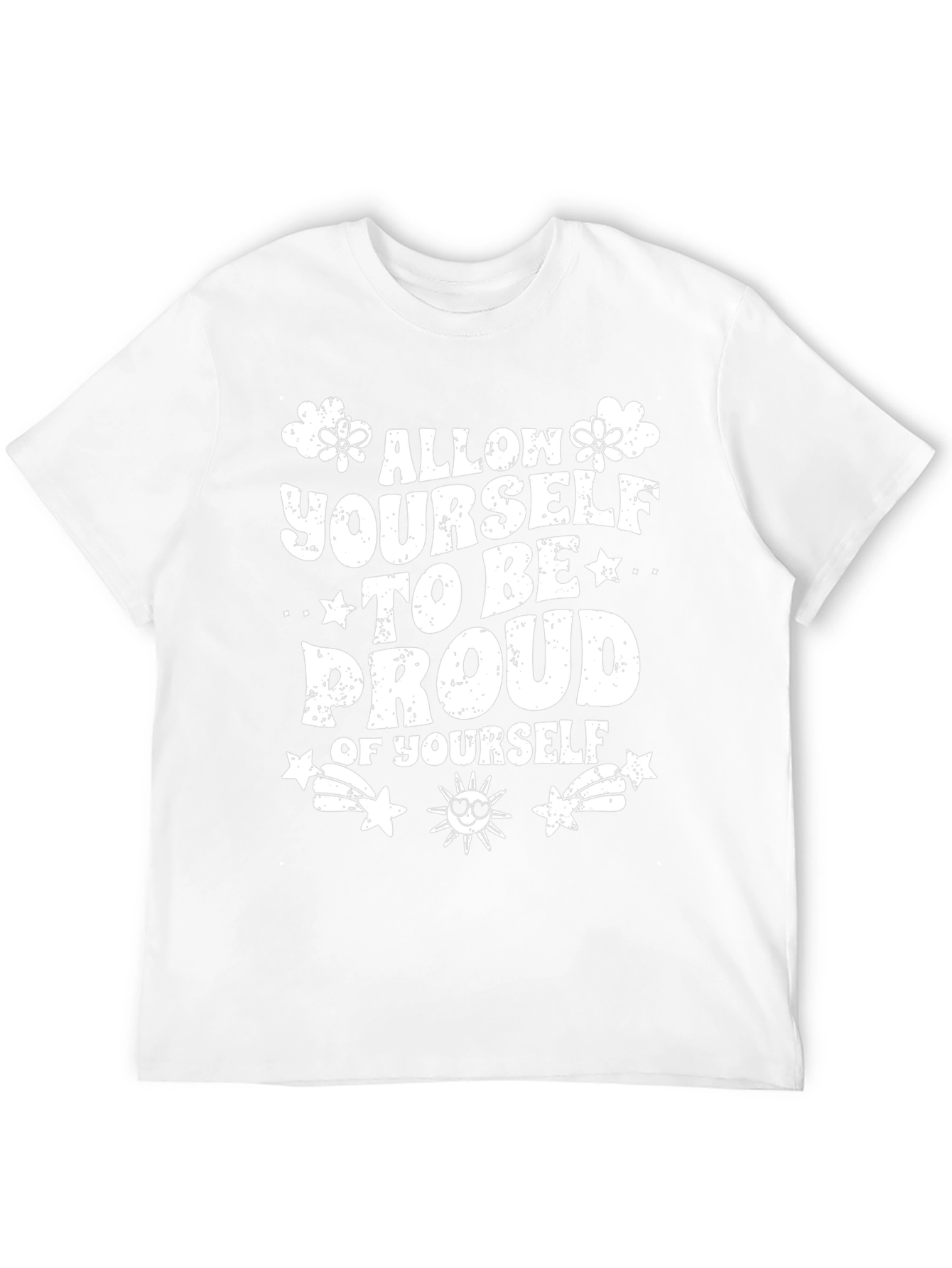 Proud of Yourself Graphic Tee - Black